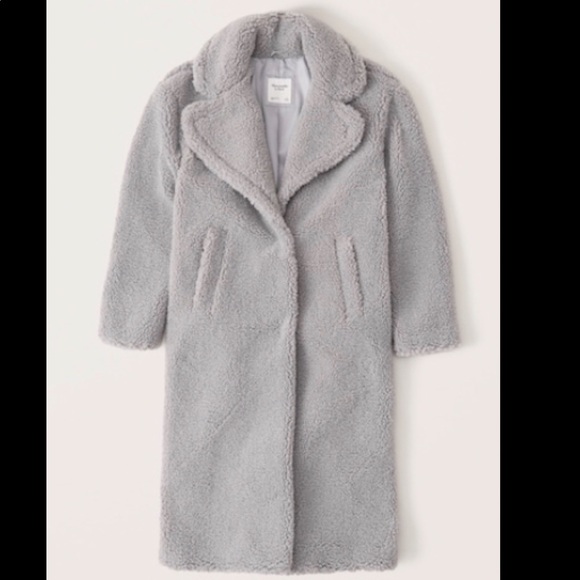 Abercrombie & Fitch Jackets & Blazers - Long Sherpa jacket
